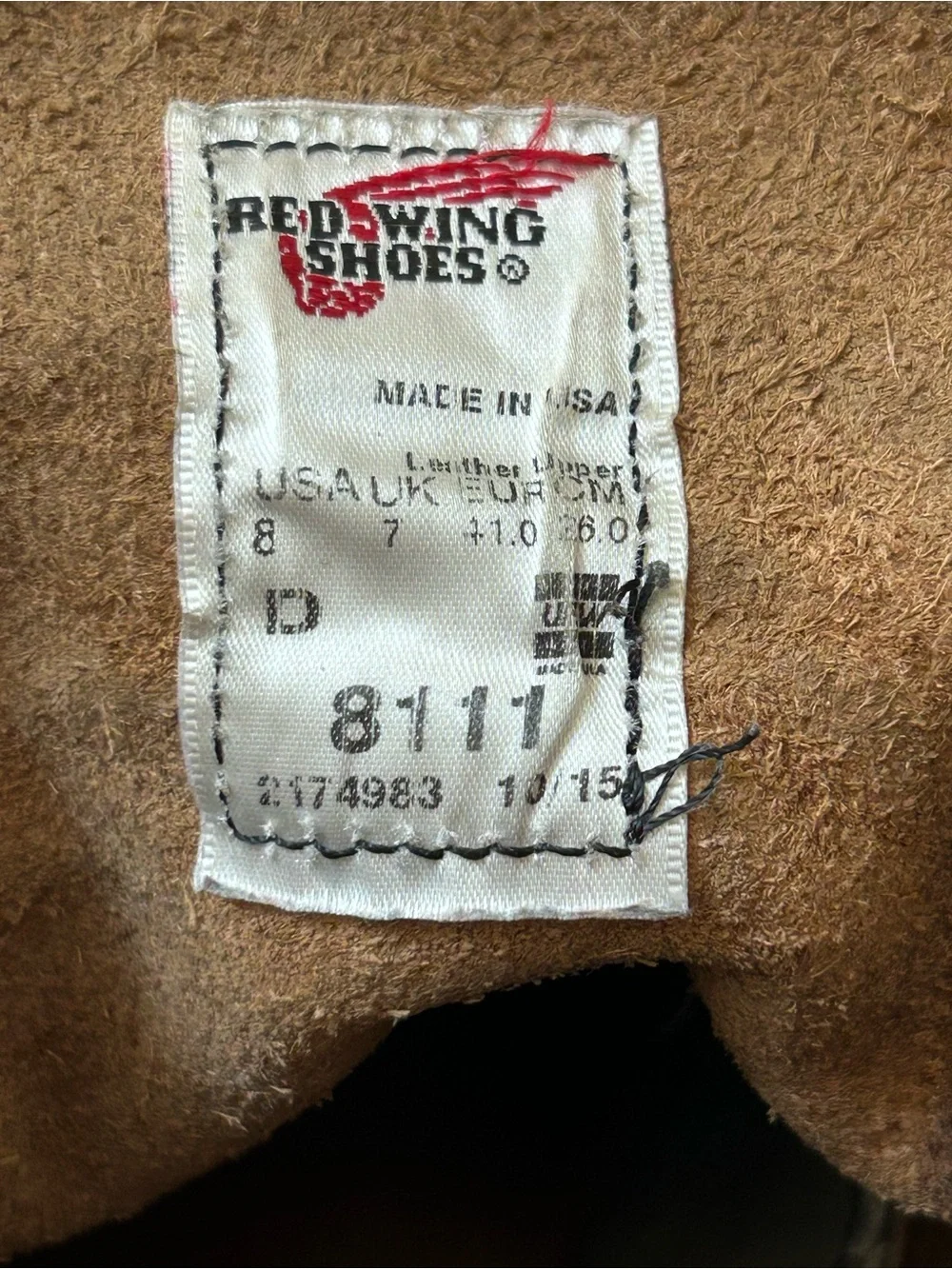 Red Wing Iron Ranger 8111-1 Nitrile Cork Sole